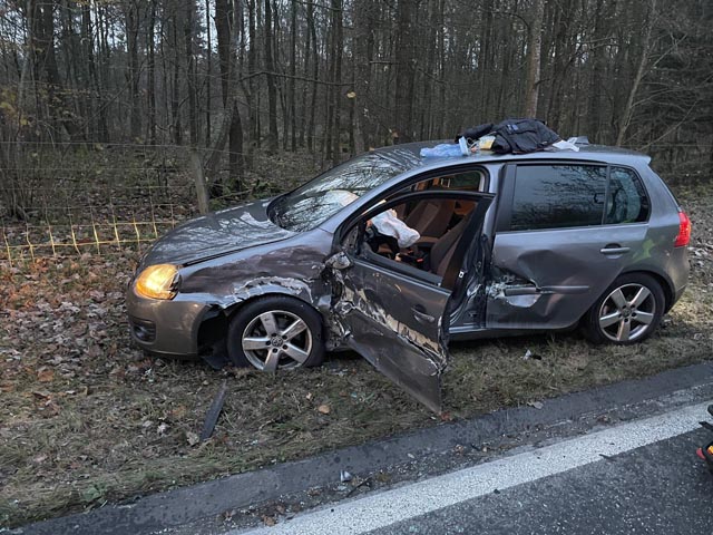 Der Unfallwagen Foto: zVg