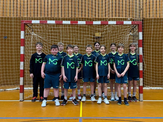 Die Eiker Handball-Junioren. Foto: zVg