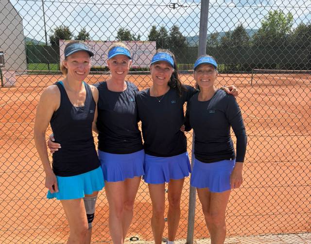 Die Damen 40+ des Tennisclubs Möhlin