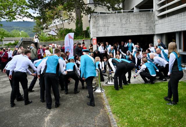 Mit grossartigem Erfolg nahm die MGCW am Eidgenössischen Musikfest in Biel teil.