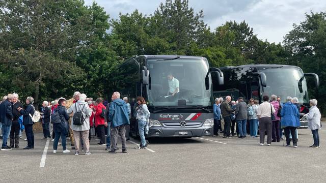 Die Möhliner Senioren genossen ihre Reise ins schöne Elsass. Foto: zVg