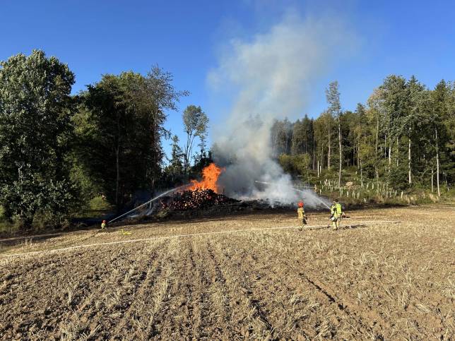 Eindrücke vom Brand