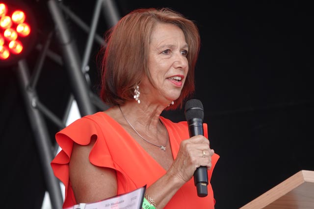 Die Festrednerin Christine Schraner Burgener. Foto: Peter Schütz