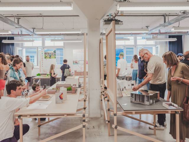 Diplomausstellung des Bachelor-Studiengangs Innenarchitektur und Szenografie