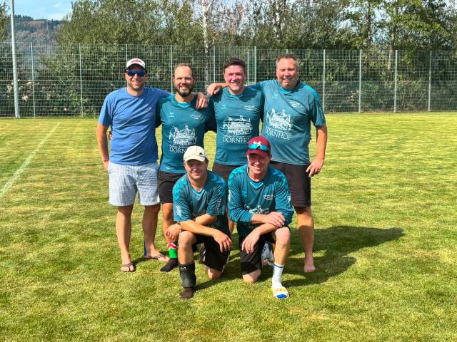 Die Männerriege Magden bei der Faustball-Meisterschaft