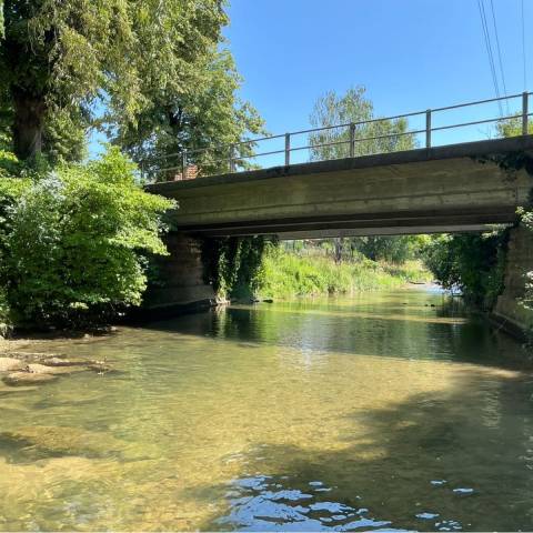 Die Sisslebrücke in Oeschgen wird umfangreich saniert. Foto: zVg