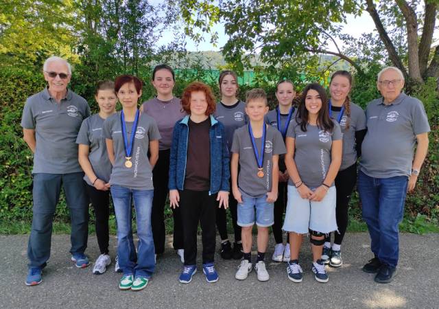 Robert Keller Erdin, Aline Kuhn, Jessica Oeschger, Nina Staudacher, Marc-Philipp Bürgi, Selina Erdin, Max Schraner, Anja Erdin, Emily Keller, Fiona Kitanovic und Werner Erdin