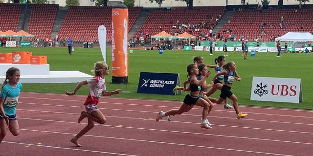 Mara Hodel zeigte beeindruckende Leistungen beim UBS Kids Cup.