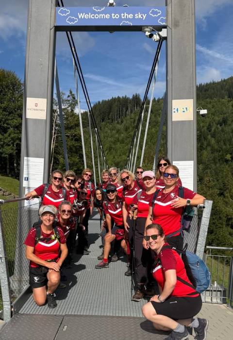 Die Frauenriege Sulz auf Vereinsreise. Foto: zVg