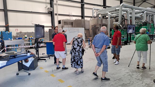 Interessante Einblicke gabs bei SKAN. Foto: zVg