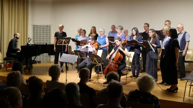 Mitreissendes Konzert von Chortus in der Kapuzinerkirche. Foto: zVg